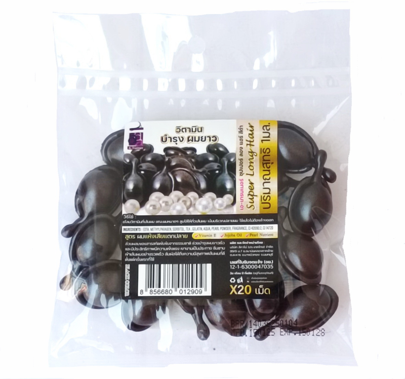 Tajskie kapsułki do włosów A-Trainer Super Long Hair do włosów suchych i zniszczonych 20 szt