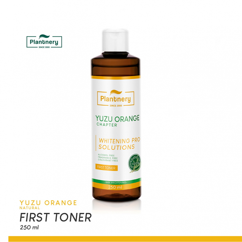 Тонер для обличчя Plantnery Yuzu Orange з концентратом витаміну C, 250 мл