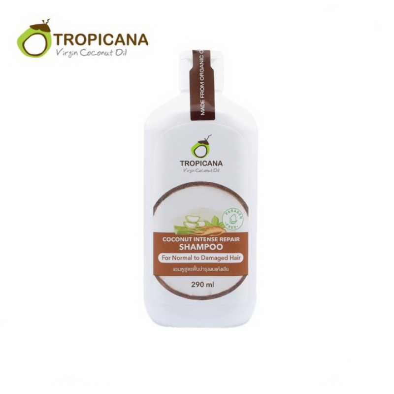 Шампунь для восстановления сухих волос Tropicana Coconut без парабенов, 290 мл