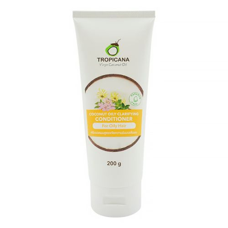 Кондиціонер для жирного волосся Tropicana Coconut без парабенів, 200 мл