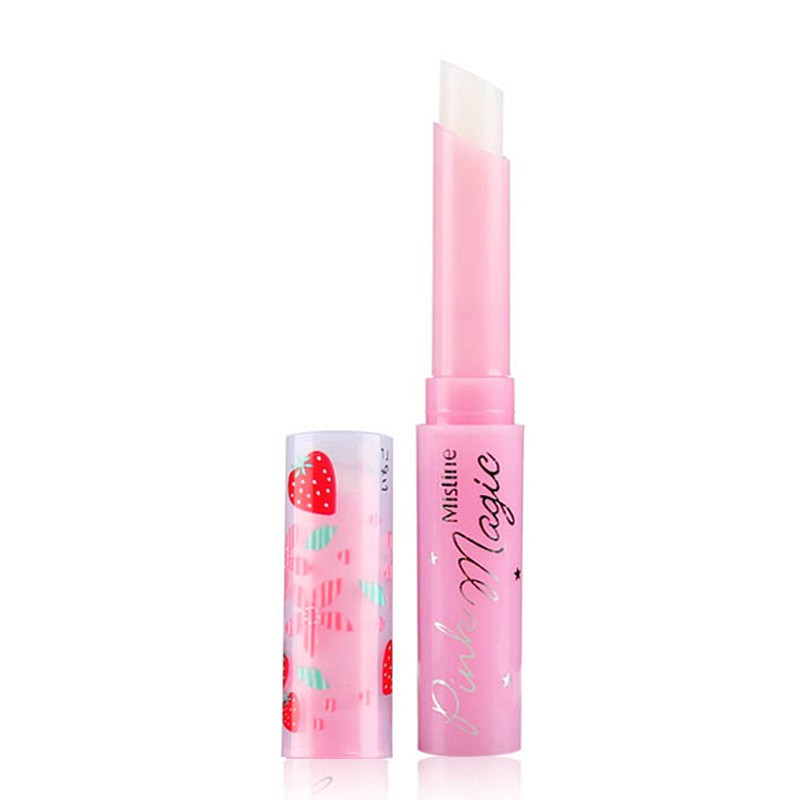 Тайская проявляющаяся помада OTOP AR со вкусом клубники BB Magic Lip