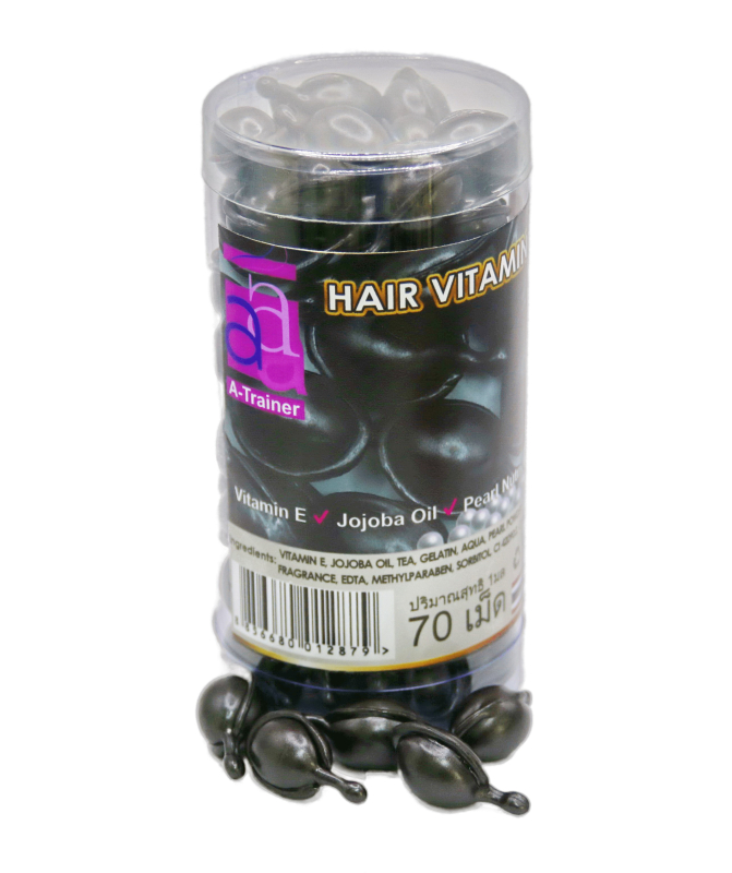 Thai hair capsules A-Trainer Super Long Hair for dry and damaged hair 70 pcs