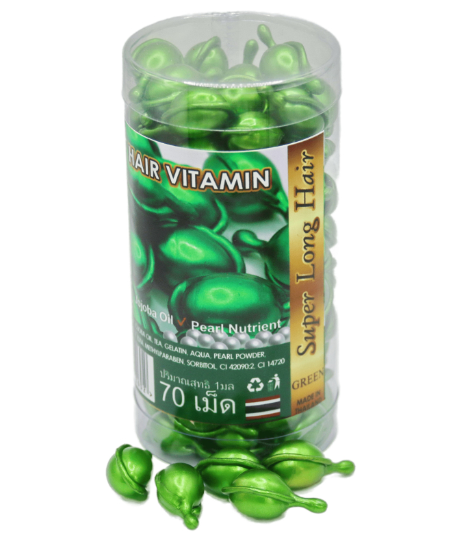 Thai hair capsules A-Trainer Super Long Hair for growth and strengthening 70 pcs