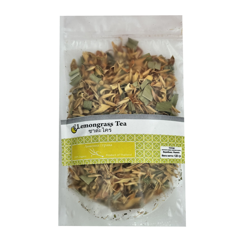 Herbata Lemongrass — trawa cytrynowa, tajska, 120 g