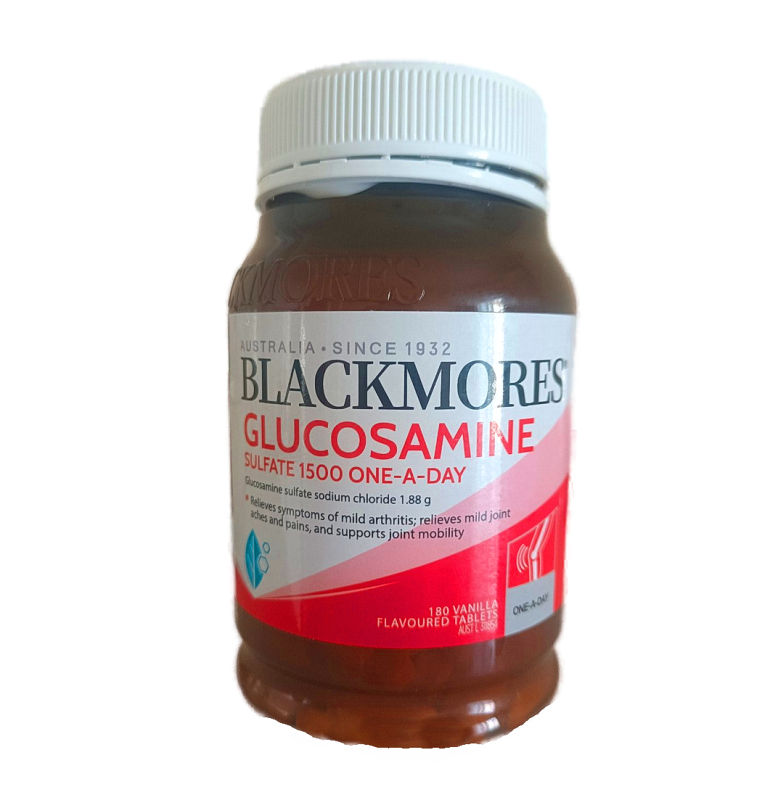 Глюкозамін BLACKMORES, 1500 мг, для відновлення суглобів 180 шт