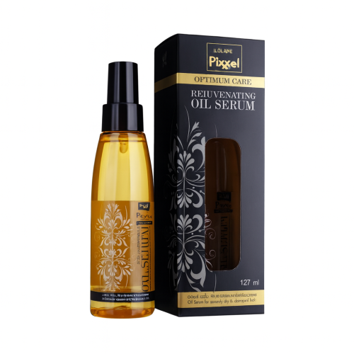 Serum do włosów LOLANE Pixxel Professional z 5 olejami do zniszczonych włosów, 127 ml