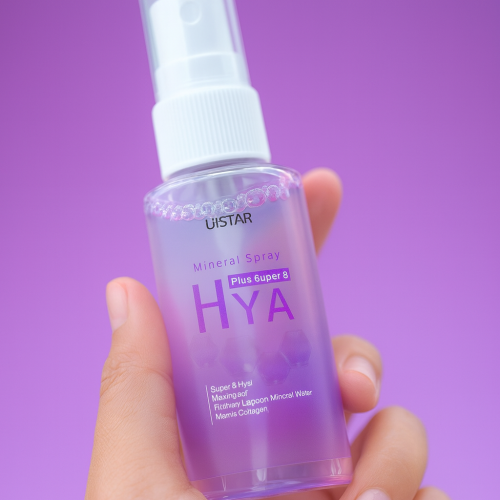 Mineralna woda do twarzy U-STAR z kwasem hialuronowym, 58 ml