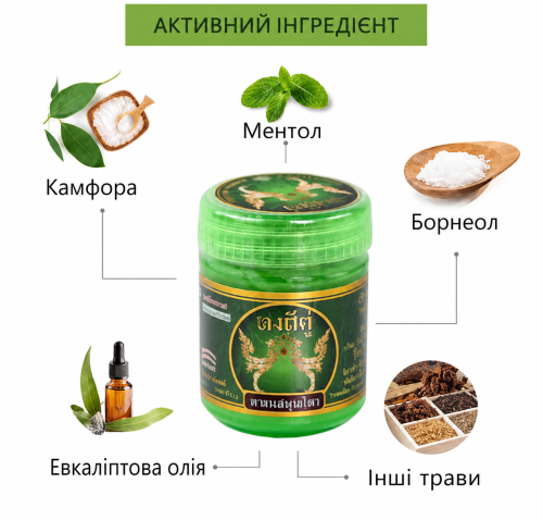 Inhalateur nasal sec aux herbes Hong Khu (Hong Thai), 10 g, lot de 12 pcs