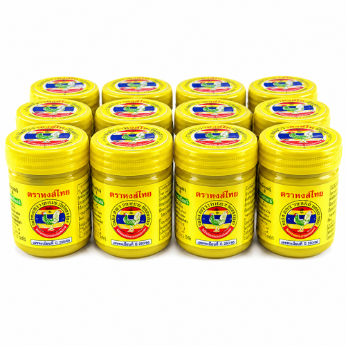 Інгалятор на травах Siam Natural Herb сухий від застуди Hong Thai, 10 г, набір 12 шт