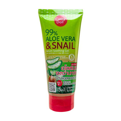 Żel do twarzy Cathy Doll 15 w 1 z aloesem i mucyną ślimaka 60 gr