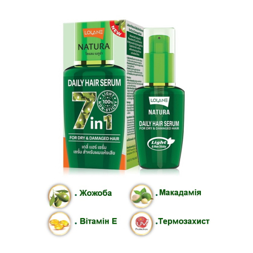 Daily Hair Serum Magic in One with Macadamia Oil, Jojoba Oil & Vitamin E, 50 ml