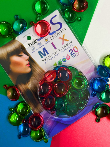 PROMOTION! 1+1=3 Lesasha Premium Hair Capsules