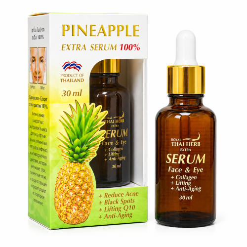 ''BOTOX'' Serum Royal Thai Herb Extra Serum 100% Pineapple with Pineapple Extract, 30 ml