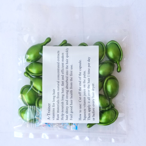Capsules capillaires A-Trainer Super Long Hair – chute de cheveux, croissance et renforcement, 20 pcs