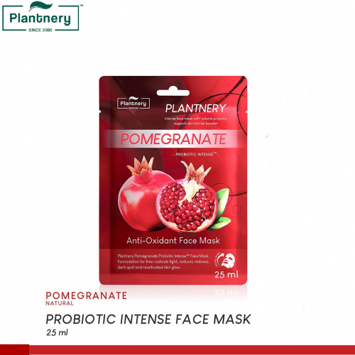 Masque visage Plantnery à la grenade antioxydant anti-taches, 25 g