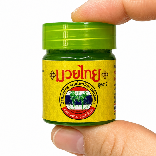 Thai herbal dry inhaler for cold relief, 2 g