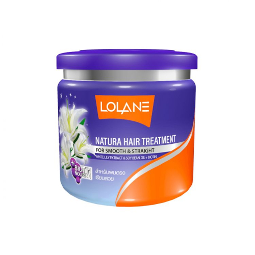 Masque capillaire Lolane à l’extrait de lys et à l’huile de soja pour la brillance et la douceur, 100 g