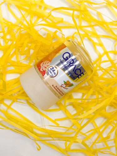 Déodorant Cristal Thaïlandais Grace à l’extrait de curcuma, 50 g: