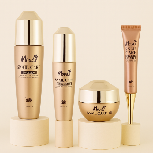 Belov Moods Snail Care — омолоджуючий набір кремів для обличчя з муцином равлика, 4-в-1