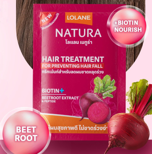 Masque Anti-Chute Lolane au Peptide et à l’Extrait de Betterave