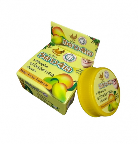 Whitening Thai toothpaste 5 STAR 4A with herbs and mango 25 g
