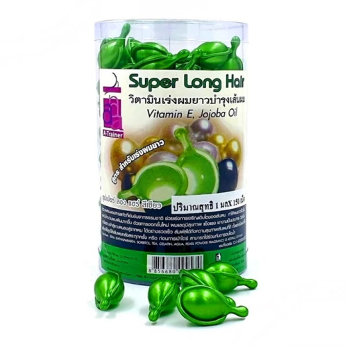 Capsules capillaires A-Trainer Super Long Hair – chute de cheveux, croissance et renforcement, 150 pcs