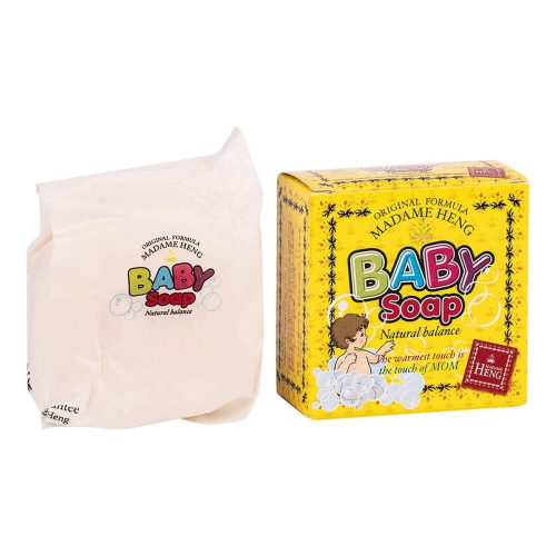 Savon pour bébé Madam Heng contre les dermatites avec formule herboriste douce, 150 g