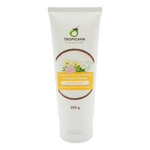 Odżywka do włosów przetłuszczających się Tropicana Coconut bez parabenów, 200 ml