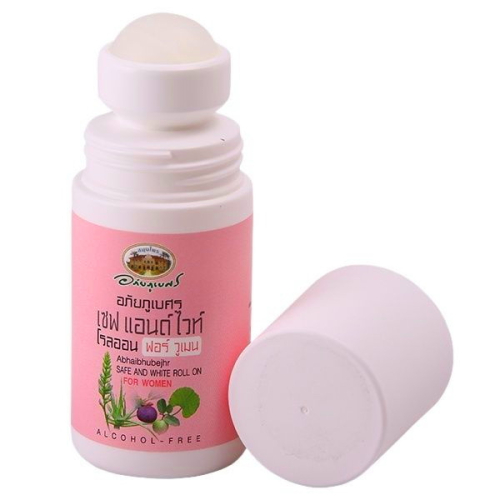 Déodorant à bille Abhaibhubejhr formule clinique aux herbes pour femmes, 50 g