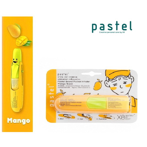 Тайський інгалятор для носа Pastel Манго