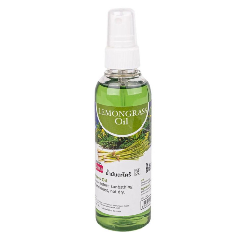 Huile corporelle au citronnelle Banna, naturelle, 120 ml