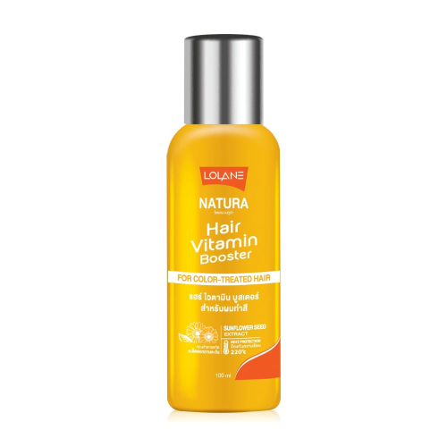 Vitamin Booster Serum for Colored Hair Lolane with Sunflower Oil, 100 ml – Color Protection and Heat Shield