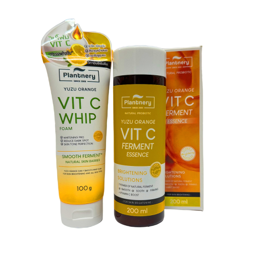 Zestaw kremów Zestaw Plantnery Yuzu Vitamin C SET#2 do odmładzania i rozjaśniania skóry, Thailanad