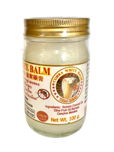 Baume serpent OTOP blanc, contre les douleurs articulaires et musculaires, 100 g