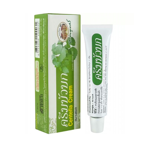 Crème cicatrisante Abhaibhubejhr Centella à la Centella Asiatica, 10 g