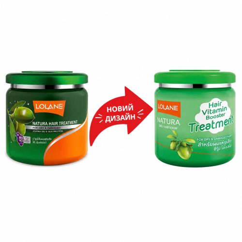 Masque capillaire Lolane à l’huile de jojoba et aux protéines de soie, 100 g