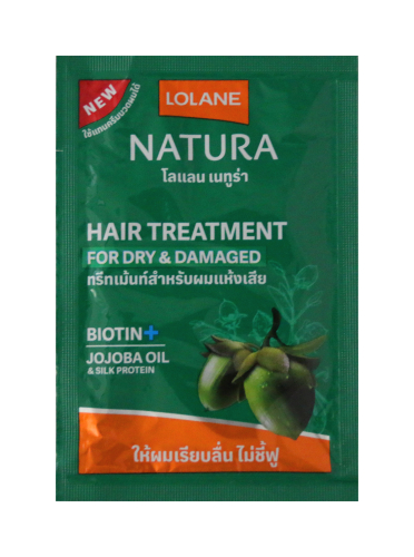 Masque capillaire Lolane à l’huile de jojoba et aux protéines de soie, 25 g