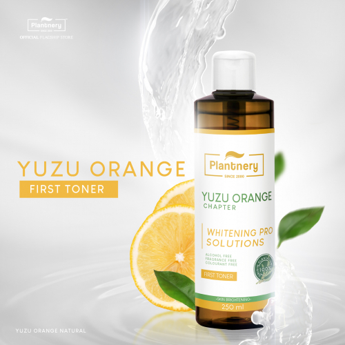 Тонер для обличчя Plantnery Yuzu Orange з концентратом витаміну C, 250 мл
