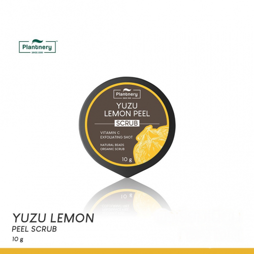 Peeling do twarzy Plantnery Yuzu Lemon Peel Organic Scrub, 10 g