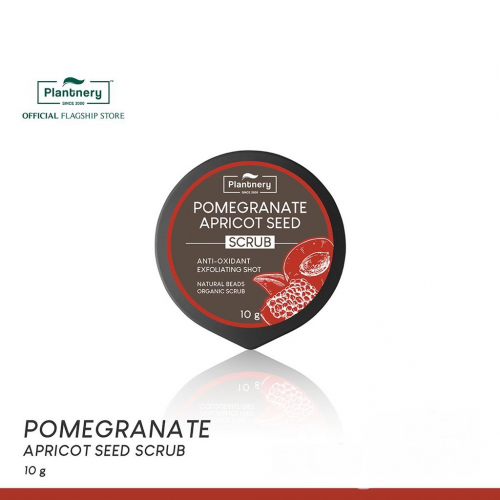 Scrub peeling do twarzy Plantnery Organic z granatem, przeciwutleniacz, 10 g