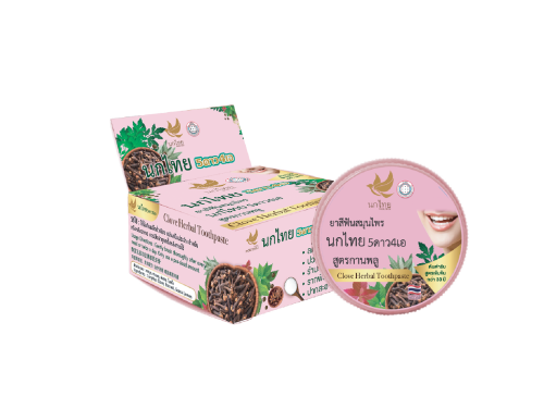 Whitening Thai toothpaste 5 STAR with herbs and cloves 25 g