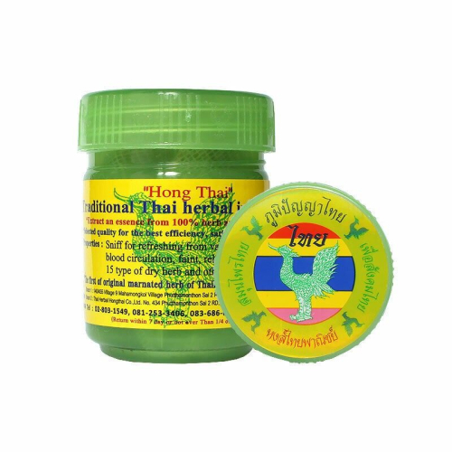 Herbal inhaler dry for cold Hong Thai green, 10 g
