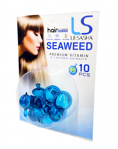 Капсули для волосся Lesasha Hair Serum Vitamin з водоростями, блістер, 10 шт