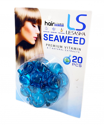 Капсули для волосся Lesasha Hair Serum Vitamin з водоростями, блістер, 20 шт