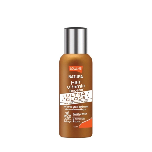 Hair Booster Lolane Ultra Gloss with Macadamia & Manuka Honey – Shine & Repair, 100 ml