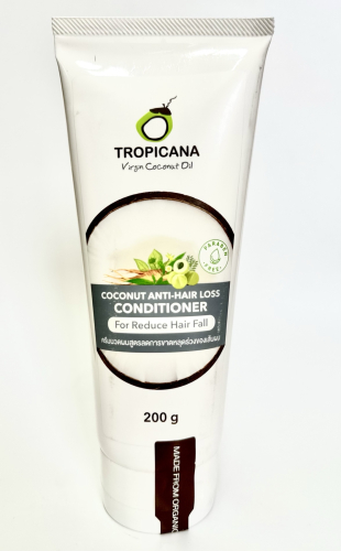 Odżywka przeciw wypadaniu włosów Tropicana Coconut, bez parabenów, 200 ml