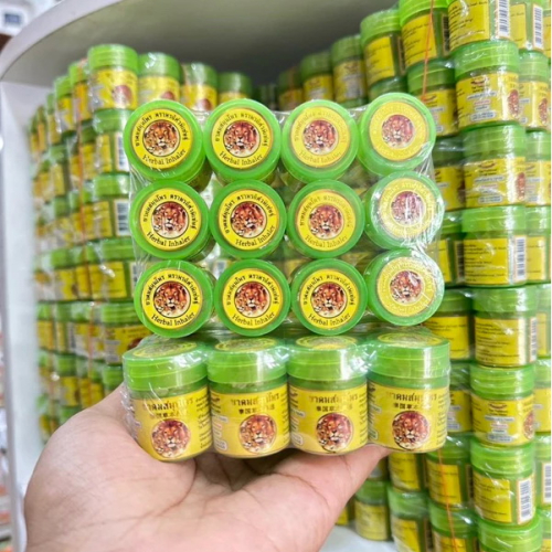 Thai herbal dry inhaler for cold relief, 2 g